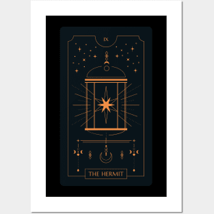 The Hermit Tarot Card Posters and Art